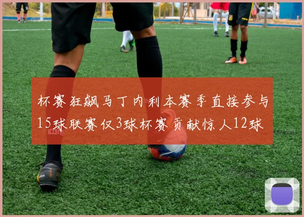 杯赛狂飙马丁内利本赛季直接参与15球联赛仅3球杯赛贡献惊人12球